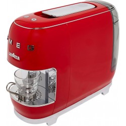 Lavazza Cafetière à dosette Smeg rouge