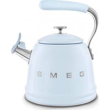 SMEG Bouilloire Sifflante 2.3L Bleu Pastel