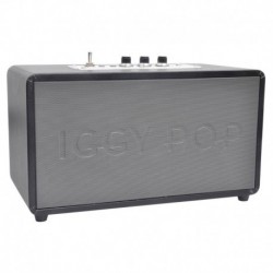 Iggy Pop Enceinte portable Bluetooth - Iggy Pop YP70 - Noir/Aluminium