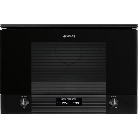 SMEG Micro ondes grill encastrable MP122B3