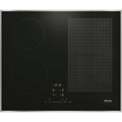 Miele Table induction KM 7464 FR Cadre Inox