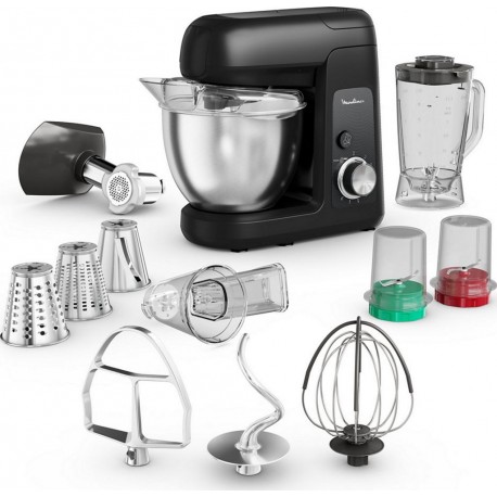 Moulinex Robot pâtissier Bake Partner noir QA525810