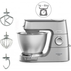 Kenwood Robot pâtissier KVC65.001SI Titanium Chef Baker