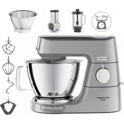 Kenwood Robot pâtissier KVC85.314SI Titanium Chef Baker