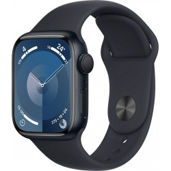 Apple Montre connectée WATCH Serie 9 45mm Aluminium / Minuit M/L