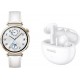 Huawei Montre connectée Pack Watch GT5 41mm Blanc + Buds Blancs