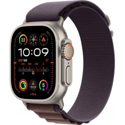 Apple Montre connectée WATCH Ultra 2 Cellular 49MM Titane/Boucle Alpine Indigo S
