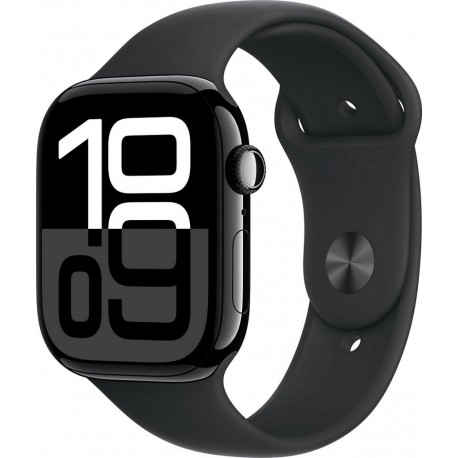 Apple Montre connectée WATCH Serie 10 46mm Alu/Noir M/L