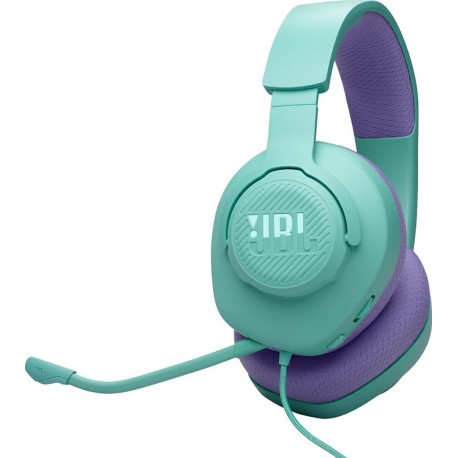 JBL Casque gamer Quantum 100M2 Bleu Cyan
