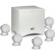 Cabasse Pack enceinte Home Cinéma Alcyone 3 Système blanc mat