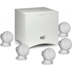 Cabasse Pack enceinte Home Cinéma Alcyone 3 Système blanc mat