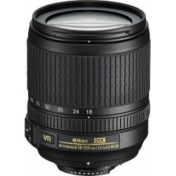 Nikon Objectif pour Reflex AF-S DX 18-105mm f/3.5-5.6G ED VR Nikkor