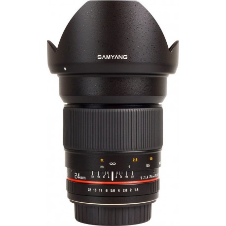 Samyang Objectif pour Reflex 24mm f/1.4 ED AS UMC Canon