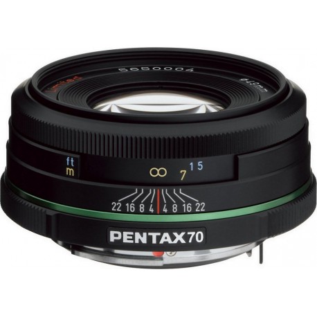 Pentax Obj HD DA 70mm f/2.4 noir Limited