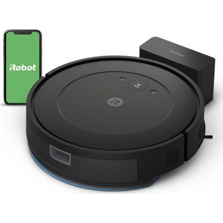 Irobot Robot Aspirateur Laveur Roomba Combo Essential Y011040 noir