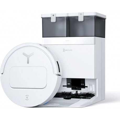 Ecovacs Robot Aspirateur Laveur Deebot T50 Omni White EU