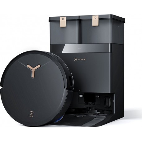 Ecovacs Robot Aspirateur Laveur Deebot T50 Max Pro Omni Black