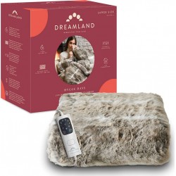 NC Couverture chauffante DREAMLAND HYGGE DAYS HUSKY D'ALASKA 6T 160X120