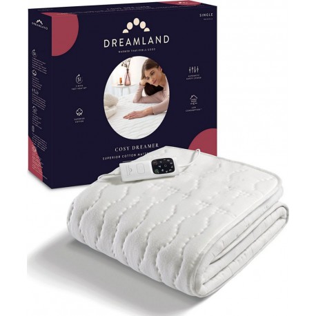NC Surmatelas chauffant DREAMLAND COSY DREAMER COTON SIMPLE 6T 150X80