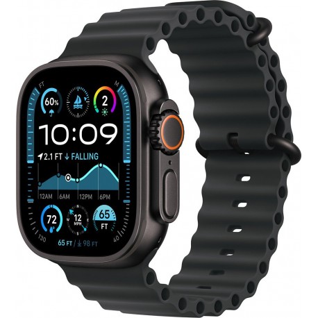 Apple Montre connectée WATCH Ultra 2 49mm Noir / Noir Océan Cellular