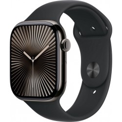 Apple Montre connectée WATCH Serie 10 46mm Titane Ardoise M/L Cell