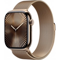 Apple Montre connectée WATCH Serie 10 46mm Titane Or Loop Cellular