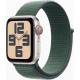 Apple Montre connectée WATCH SE 40mm Lumière Stellaire/Vert Loop