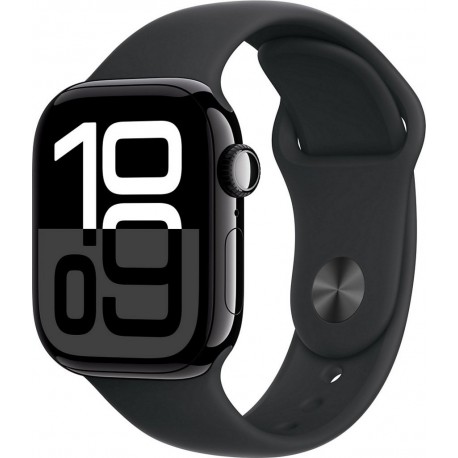Apple Montre connectée WATCH Serie 10 46mm Alu/Noir S/M Cellular