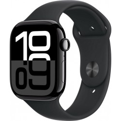 Apple Montre connectée WATCH Serie 10 46mm Alu/Noir S/M