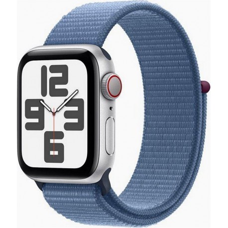Apple Montre connectée WATCH SE 40mm Argent/Outremer Loop Cellular