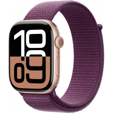 Apple Montre connectée WATCH Serie 10 42mm Alu/Or Rose Loop