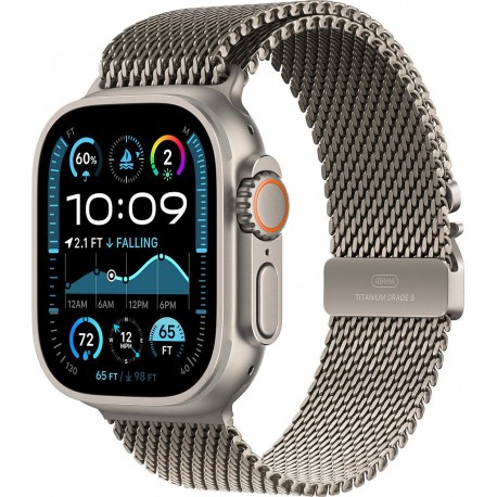 Apple Montre connectée WATCH Ultra 2 49mm Naturel / Milanais Loop S C