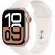 Apple Montre connectée WATCH Serie 10 42mm Alu/Or Rose S/M Cellular