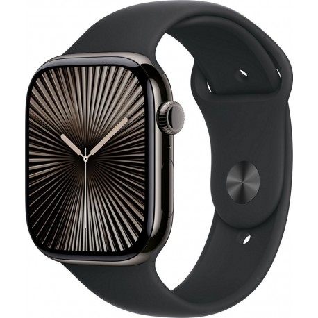 Apple Montre connectée WATCH Serie 10 46mm Titane Ardoise S/M Cell