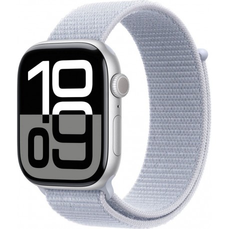 Apple Montre connectée WATCH Serie 10 42mm Alu/Argent Loop Cellular