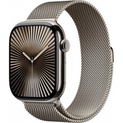 Apple Montre connectée WATCH Serie 10 46mm Titane Naturel S/M Cell