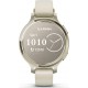 Garmin Montre sport Lily 2 Active Lunar Gold Silicone blanc