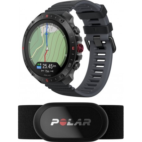 Polar Montre sport GRIT X2 PRO Night Black S-L + H10