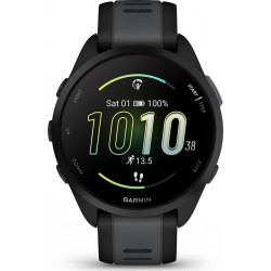 Garmin Montre sport Forerunner 165 Noir Gris fonce