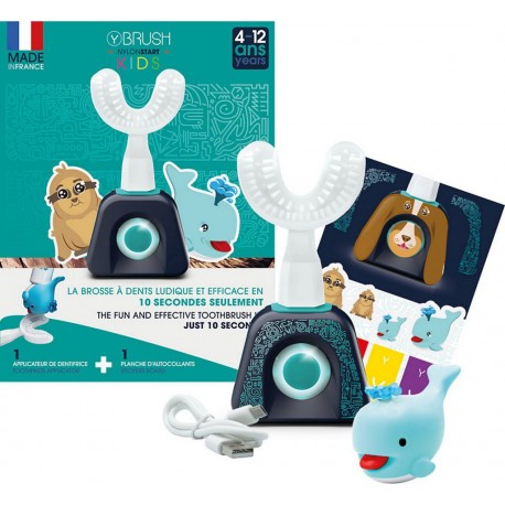 NC Brosse à dents électrique YBRUSH NylonStart Kids pour enfants