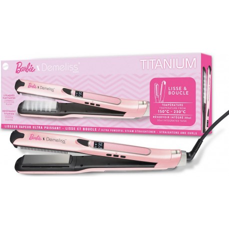 SAINT ALGUE Lisseur vapeur Demeliss Titanium V2xBarbie