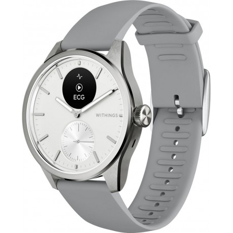 Withings Montre santé Scanwatch 2 42mm Blanche
