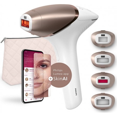 Philips Epilateur lumière pulsée IPL BRI951/01 SERIE 9000