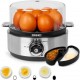 Duronic Cuiseur à oeufs EB40 BK Cuiseur à œufs 400W