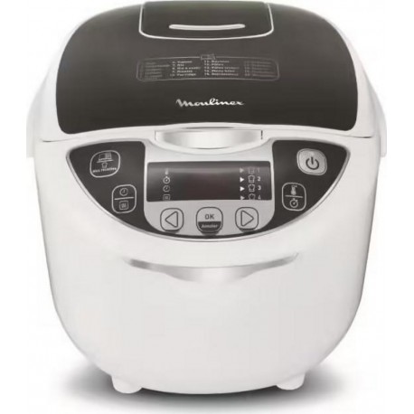 Moulinex mk708e10 multicuiseur électrique 25 en 1 - 750W - blanc/gris ZMAGCA023818000