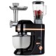 Klarstein Robot de cuisine - klarstein lucia elegance - mixeur et hachoir - 1300W - noir