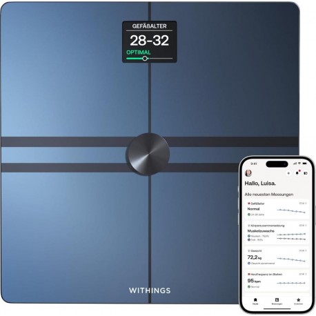 Withings Pèse personne connecté Body Comp Noir