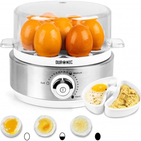 DURONIC Cuiseur à oeufs Duronic EB40 WE Cuiseur à œufs 400W