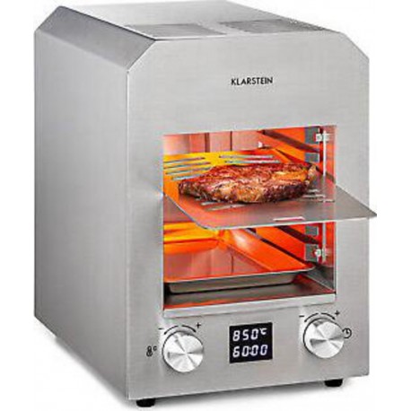 Klarstein Grille-viande Hannibal 2200W 850°C Argent