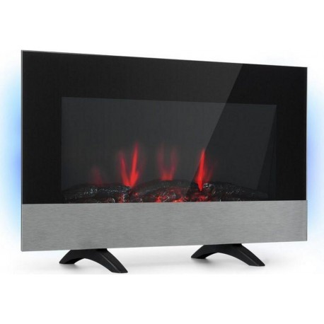 Klarstein Cheminée électrique Basel Baseline 2000W